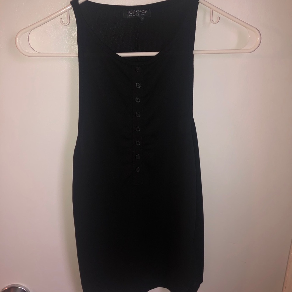 Topshop black tank